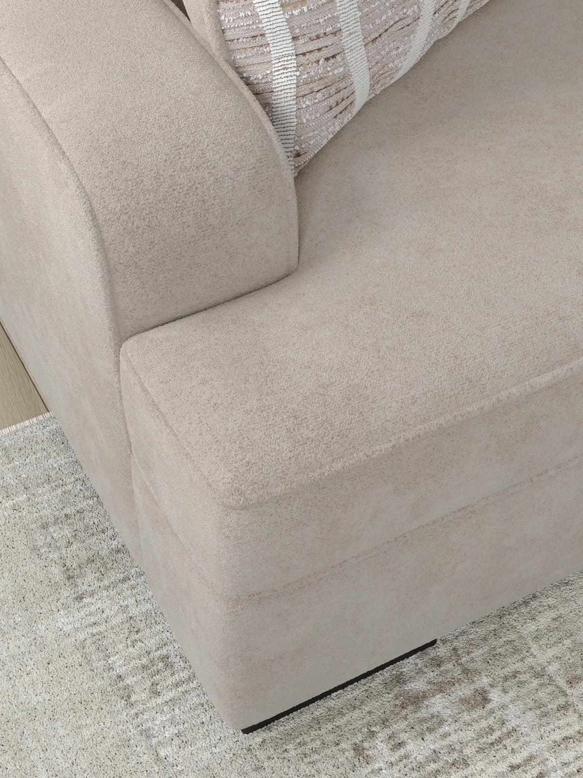 High Profile Loveseat Chenille