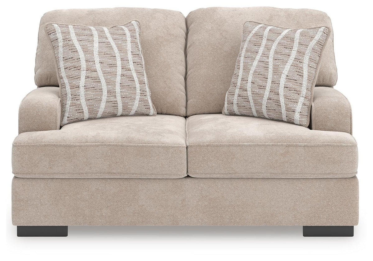 High Profile Loveseat Chenille