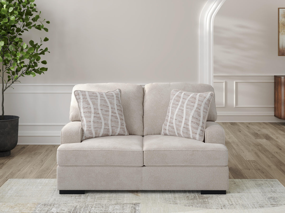High Profile Loveseat Chenille