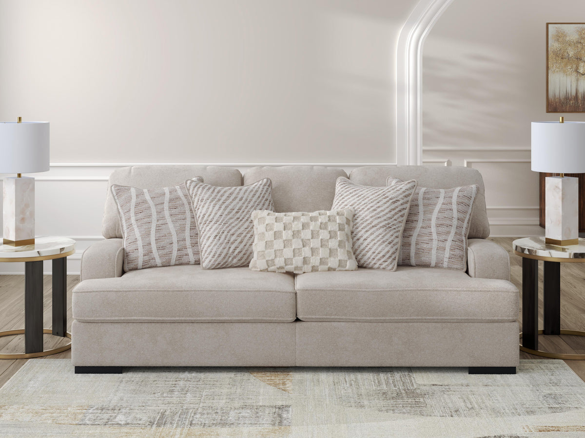 High Profile Sofa Chenille