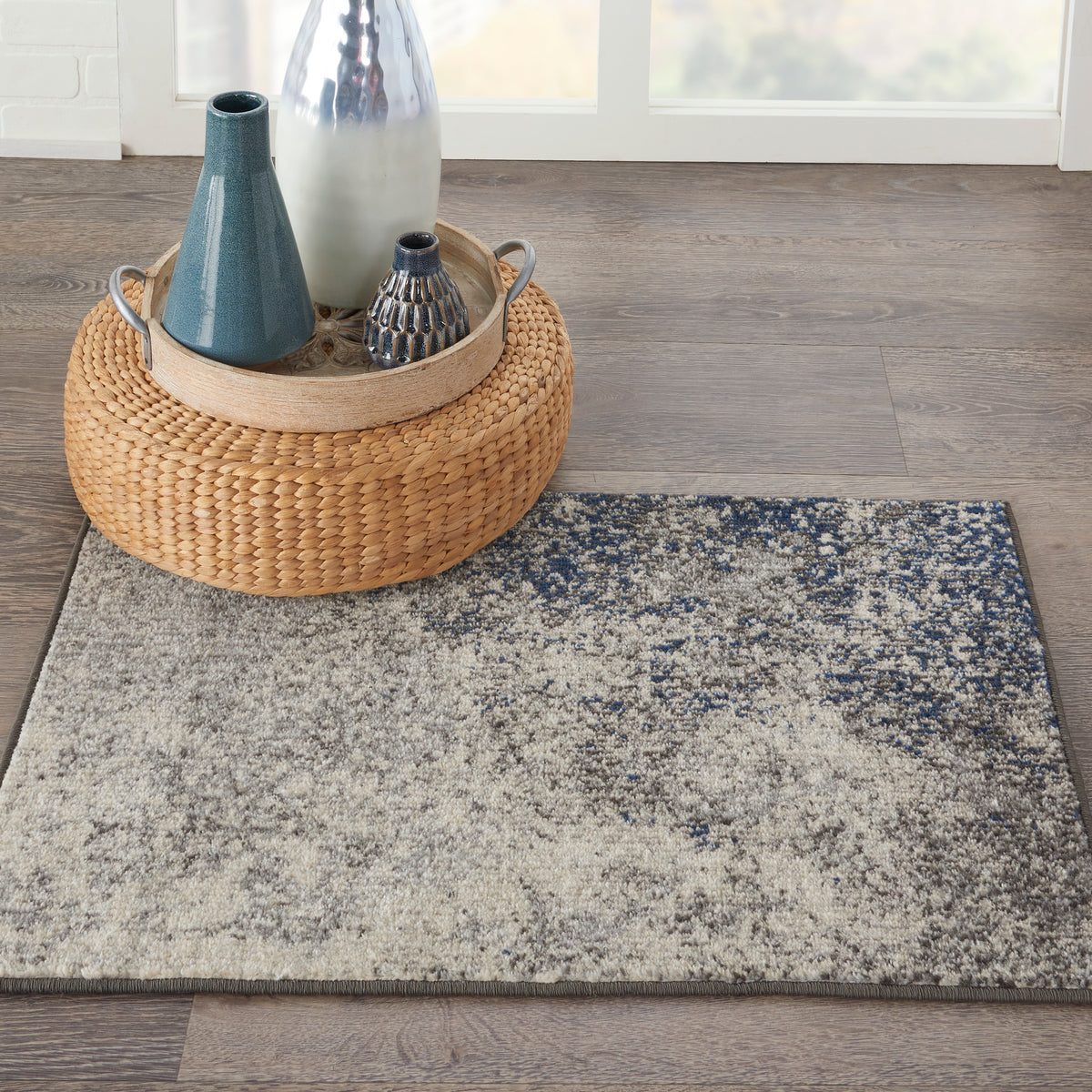 Passion PSN10 Charcoal Ivory Rug - room scene