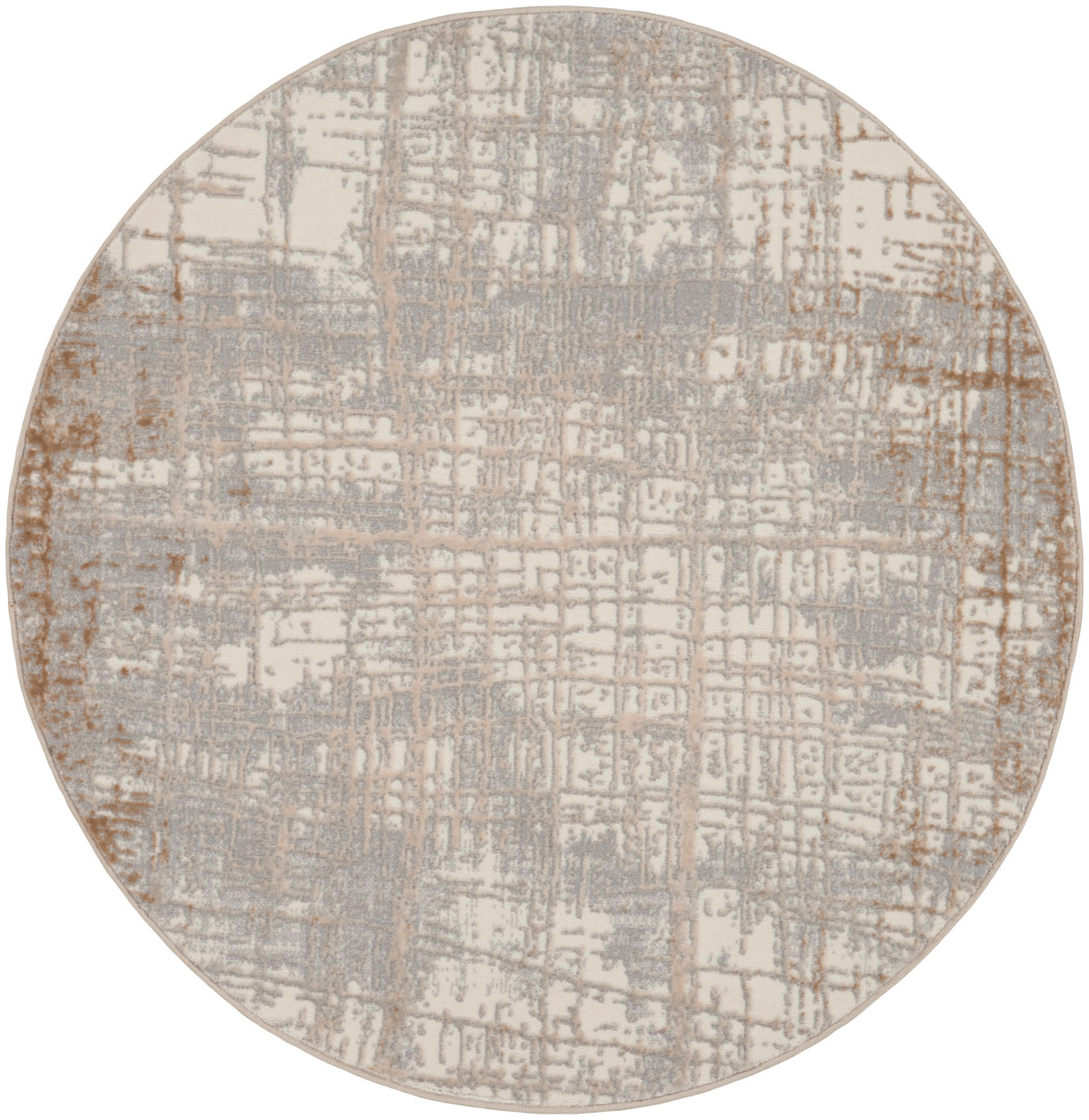 CK950 Rush CK950 Ivory Taupe Rug - Round