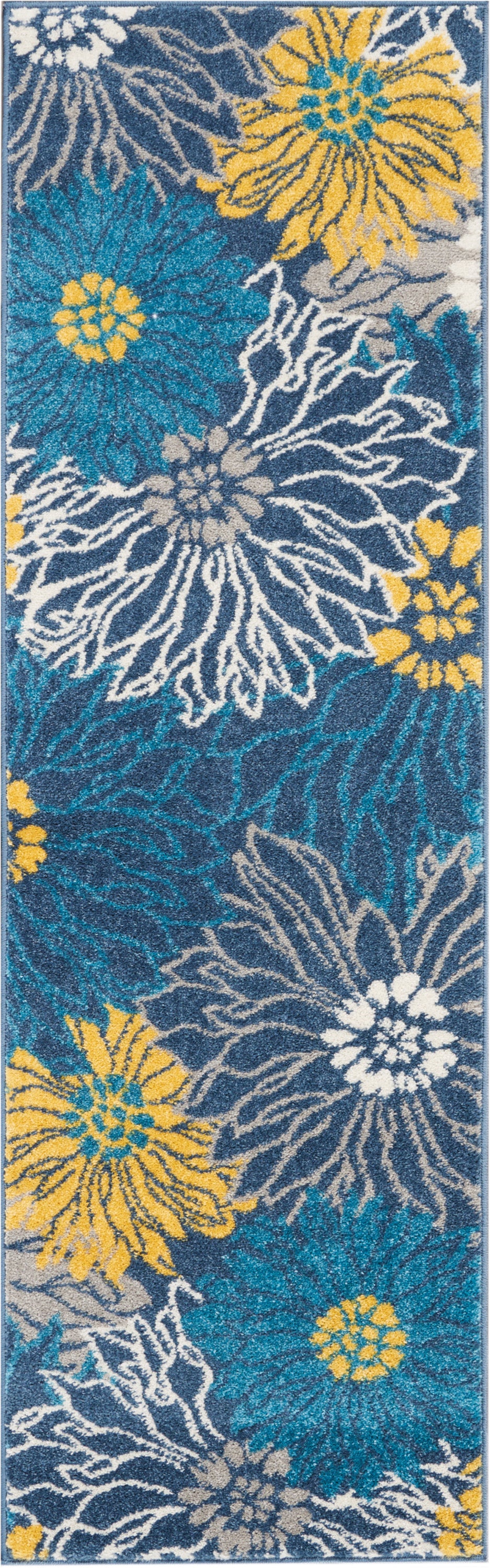 Passion PSN17 Blue Rug - Runner