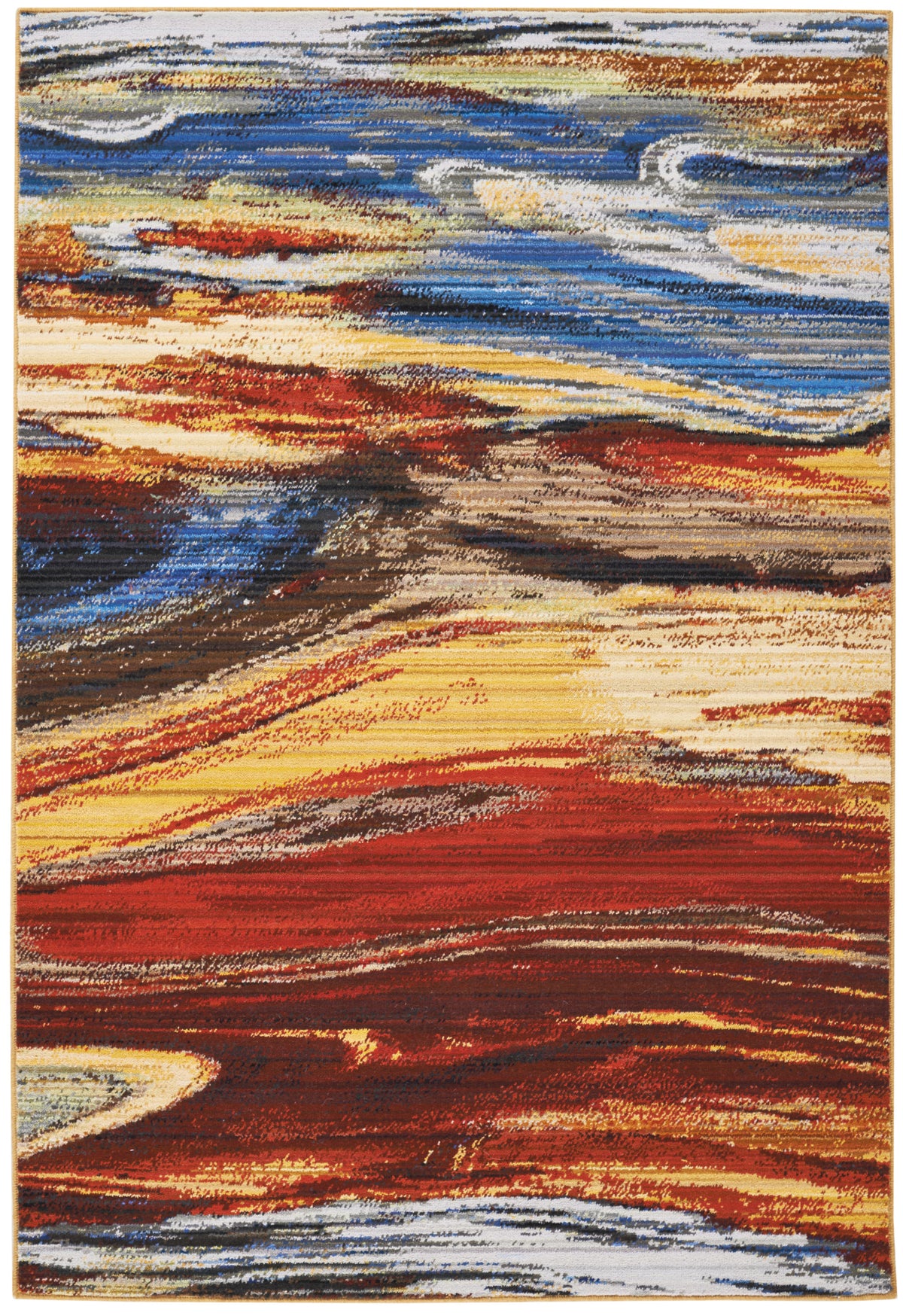 Chroma CRM04 Lava Flow Rug - Rectangle