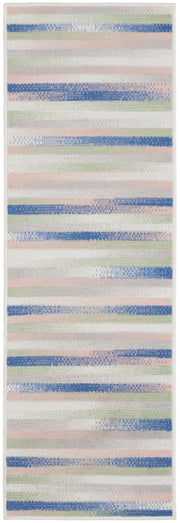 Whimsicle WHS12 Ivory Multicolor Rug - Runner