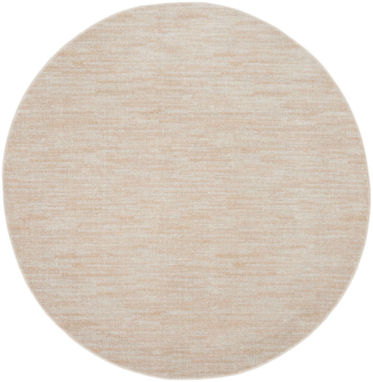 Nourison Essentials NRE01 Ivory Beige Rug - Round