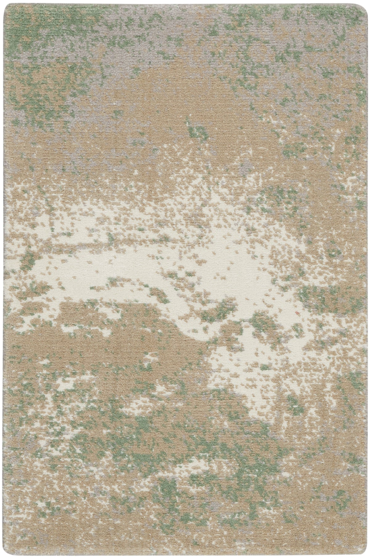 Twilight TWI06 Ivory Green Rug - Rectangle