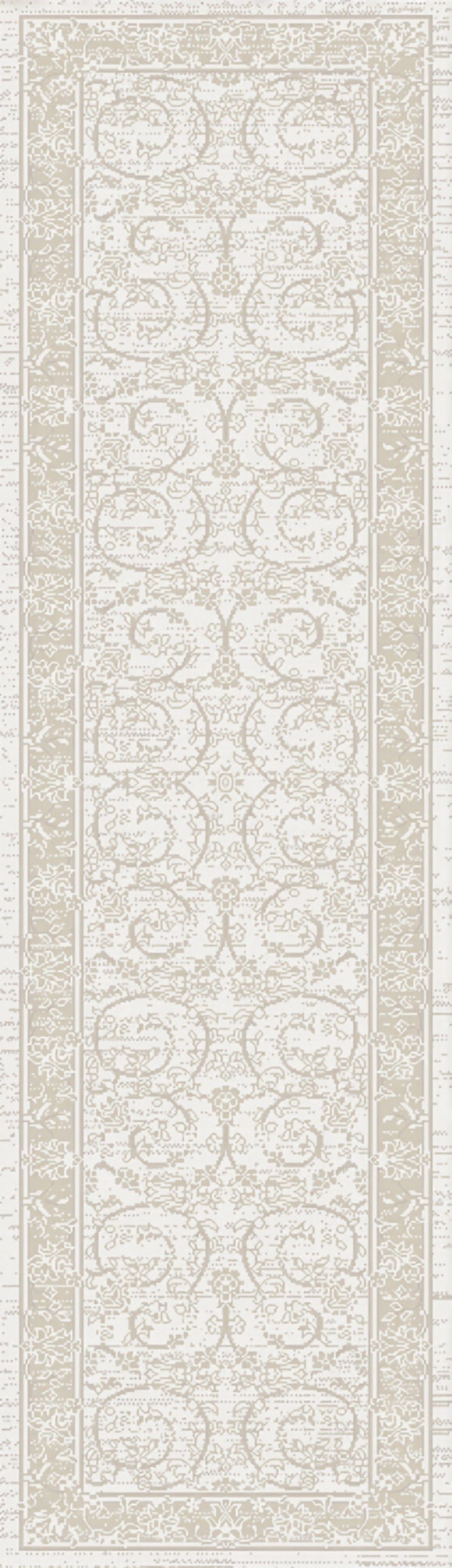 Dekor DEK09 Ivory Taupe Rug - Runner