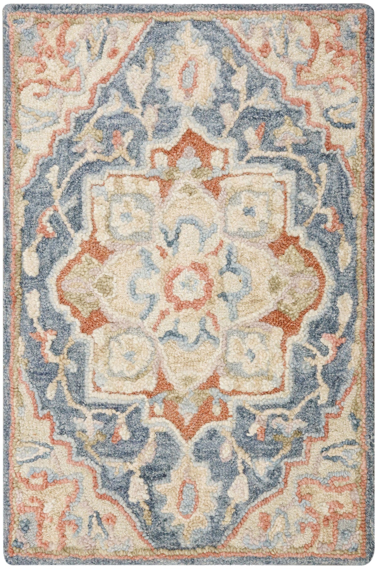 Maison MSO06 Blue Ivory Rug - Rectangle