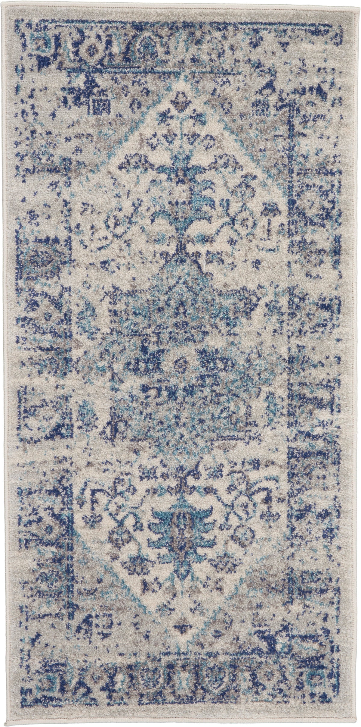 Tranquil TRA06 Ivory Light Blue Rug - Rectangle