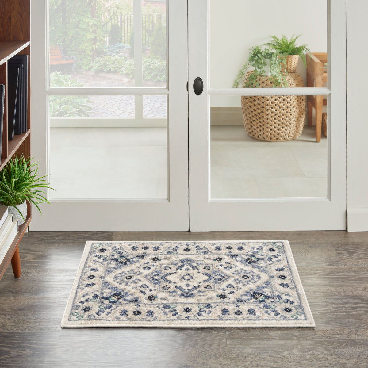 Passion PSN33 Ivory Grey Rug - room scene