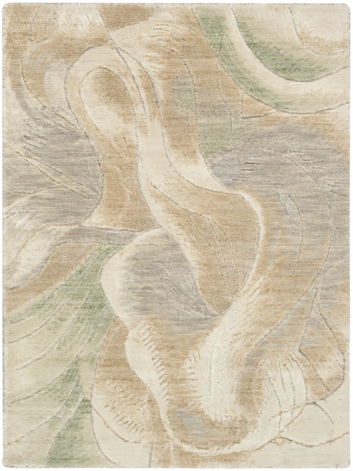 Brushlight BRL03 Beige Grey Rug - Rectangle