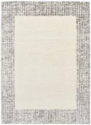 Pacific Shag PCS02 Ivory Grey Rug - Rectangle