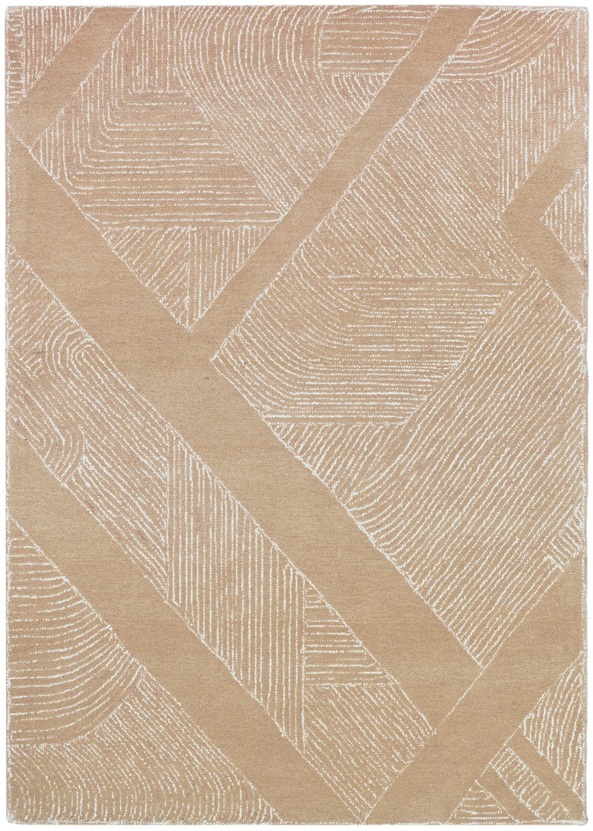Pure Patterns PRN01 Camel Rug - Rectangle