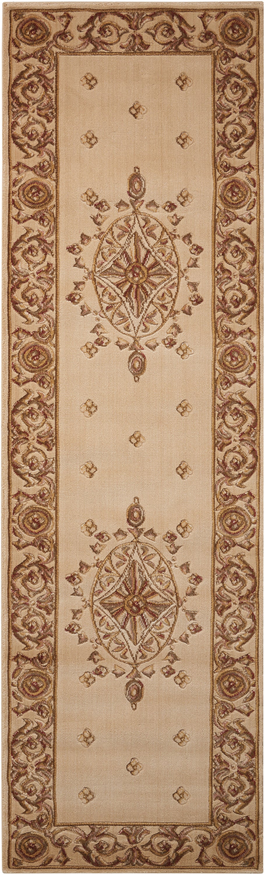 Ashton House AS01 Beige Rug - Runner