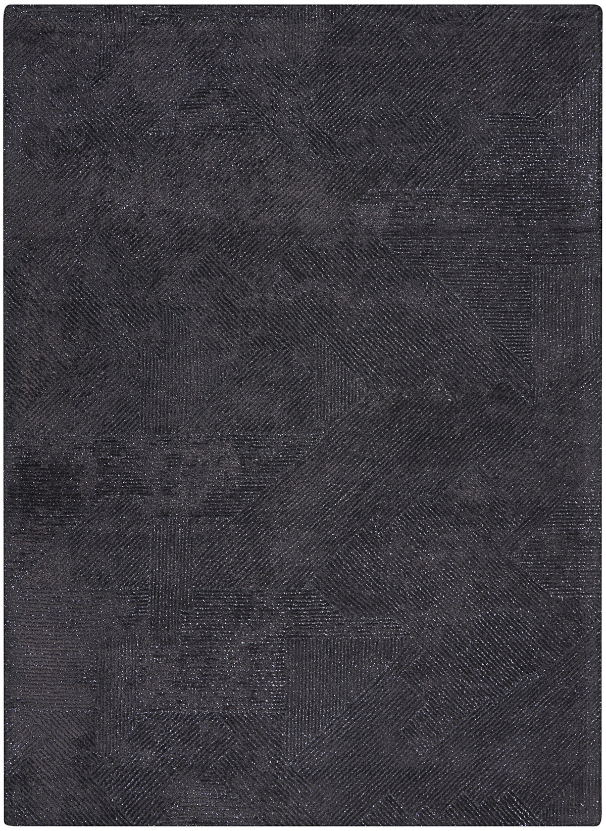 Ma30 Star SMR01 Black Rug - Rectangle