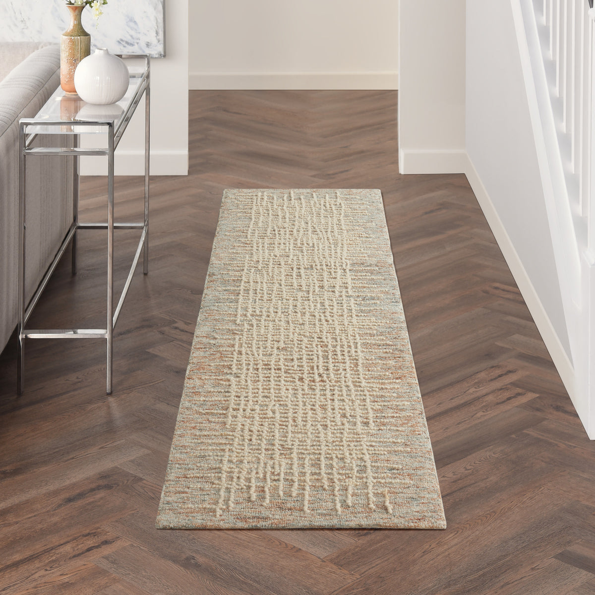 Colorado CLR03 Beige Multicolor Rug - room scene