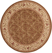 Ashton House AS08 Olive Rug - Round