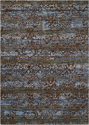 Rhapsody RH009 Blue Moss Rug - Rectangle