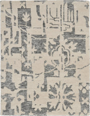 Silk Shadows SHA19 Ivory Grey Rug - Rectangle