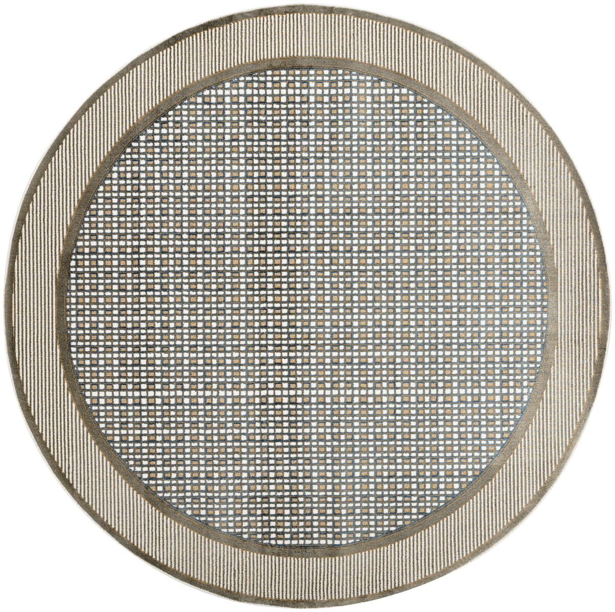 Nordic NRC03 Multicolor Rug - Round