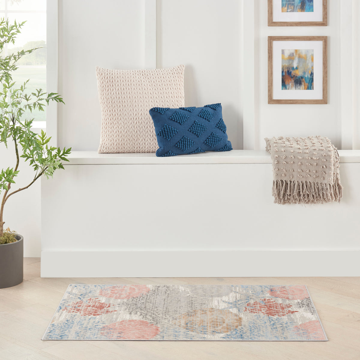 Seaside SDS04 Multicolor Rug - room scene