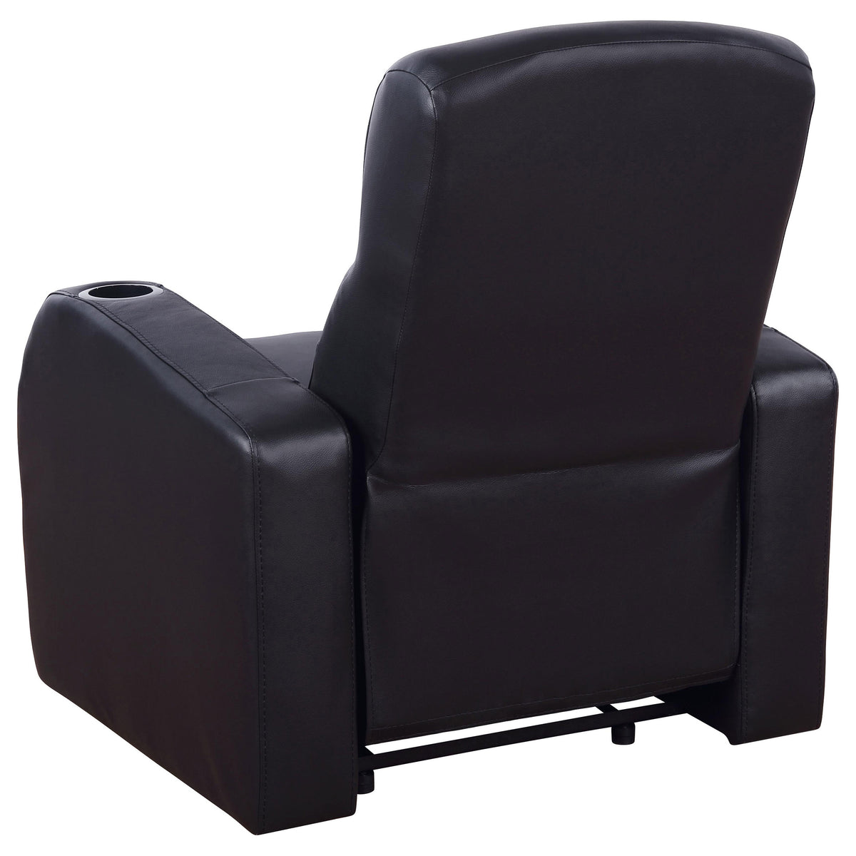 Cyrus 5-piece Upholstered Home Theater Seating with 3 Recliners and 2 Wedge Consoles