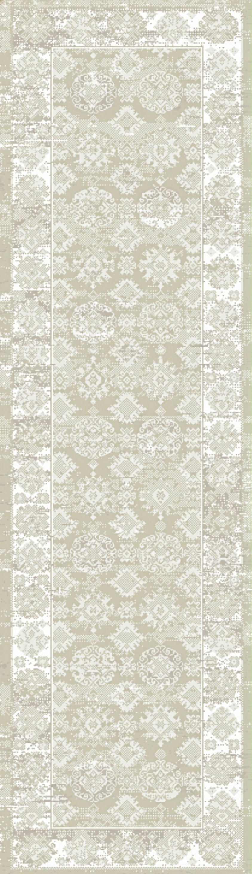 Dekor DEK02 Ivory Beige Rug - Runner