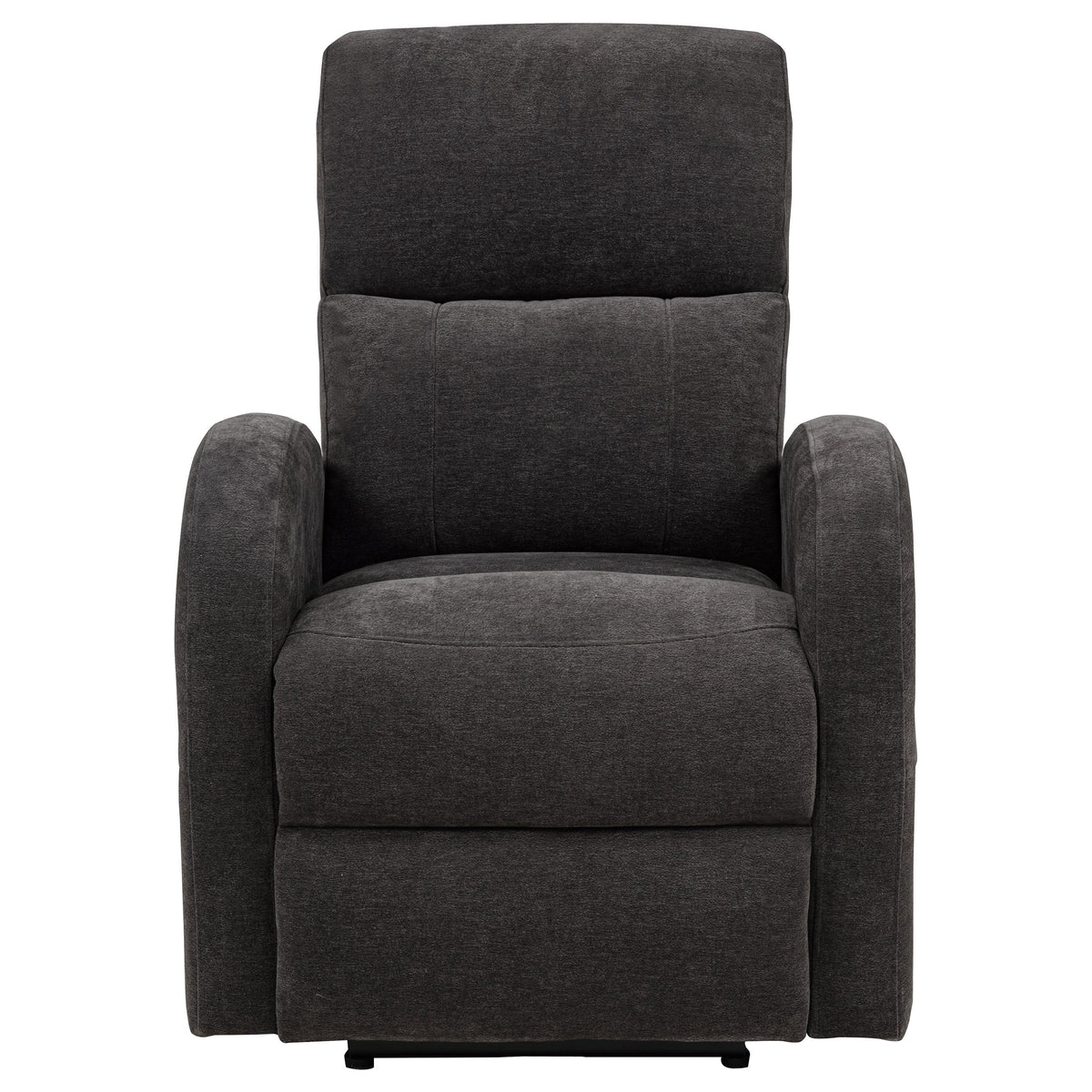 Grant Fabric Upholstered Power Recliner Chair - Charcoal Grey Fabric