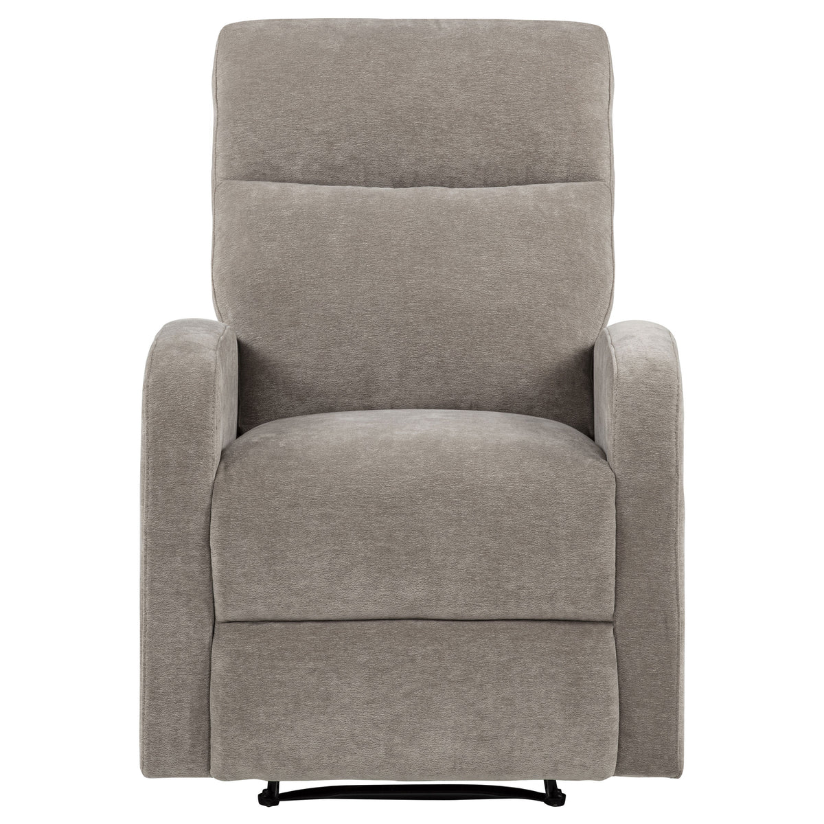 Hamilton Chenille Manual Recliner - Sand