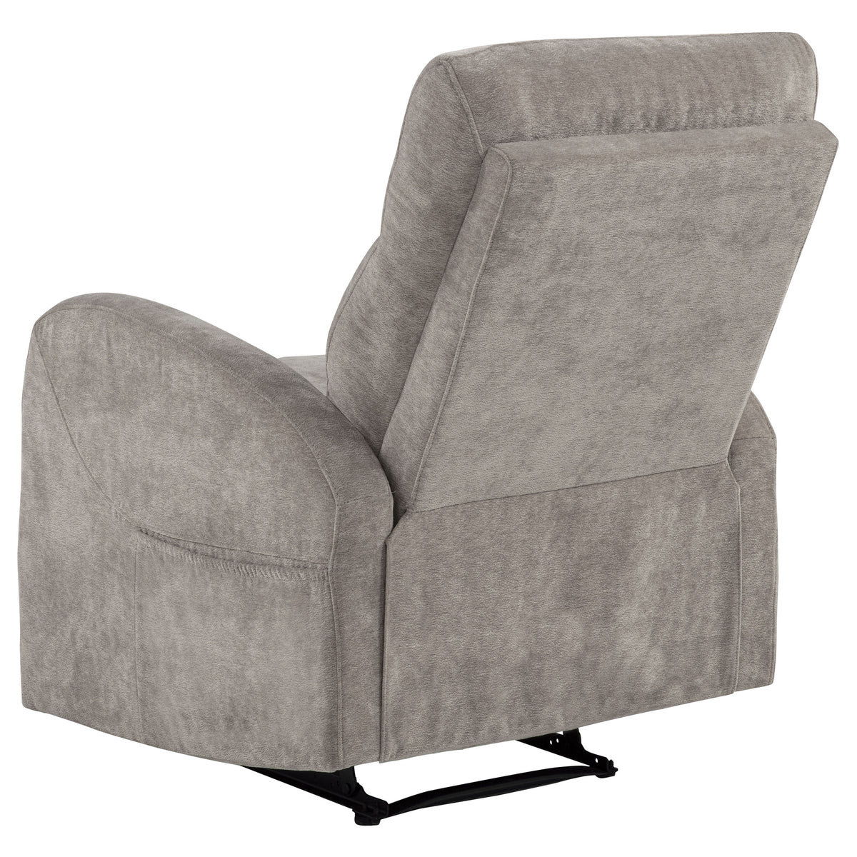 Hamilton Chenille Manual Recliner - Sand