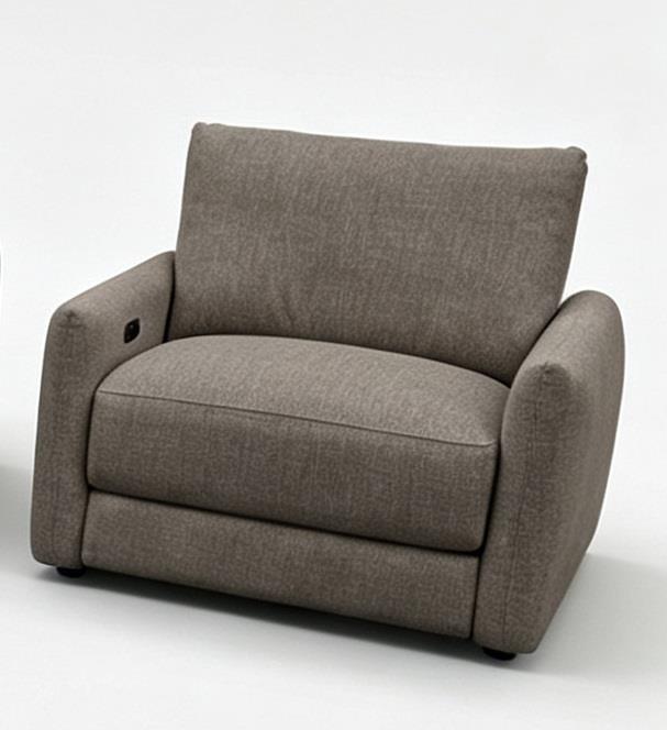 Valle Contemporary Power Recliner with USB-C Charging - Mocha
