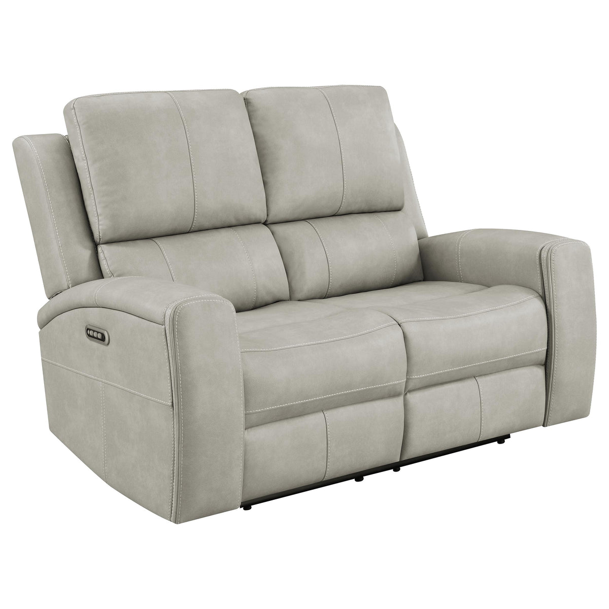 Brickston 3-piece Triple Power Reclining Sofa Set - Mushroom