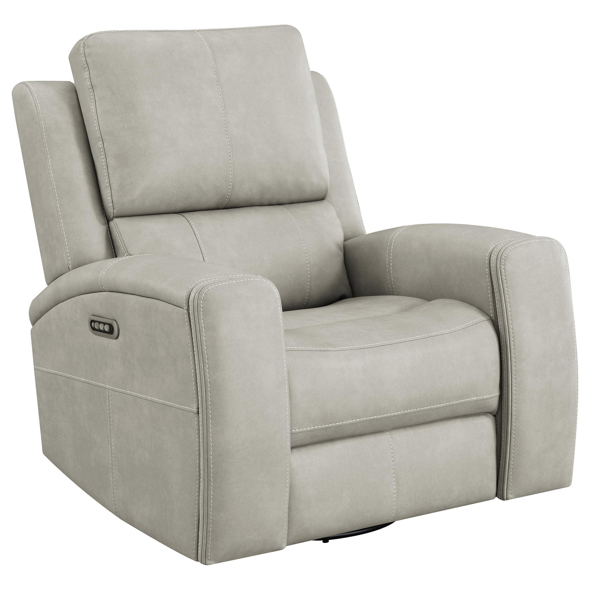 Brickston 3-piece Triple Power Reclining Sofa Set - Mushroom