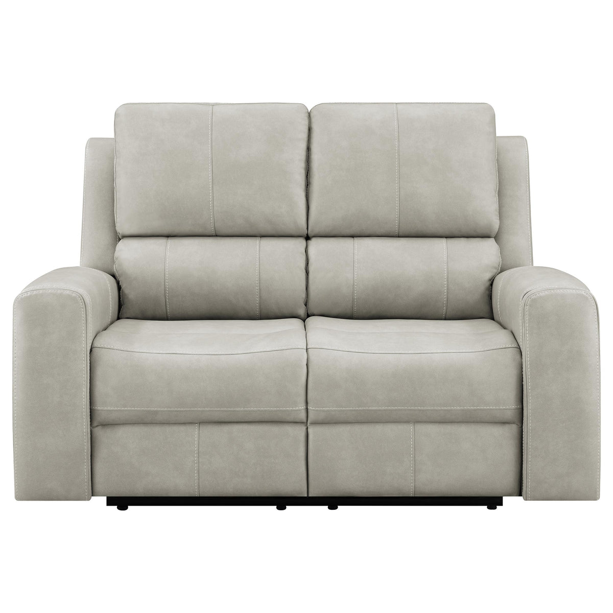 Brickston Triple Power Reclining Loveseat - Mushroom