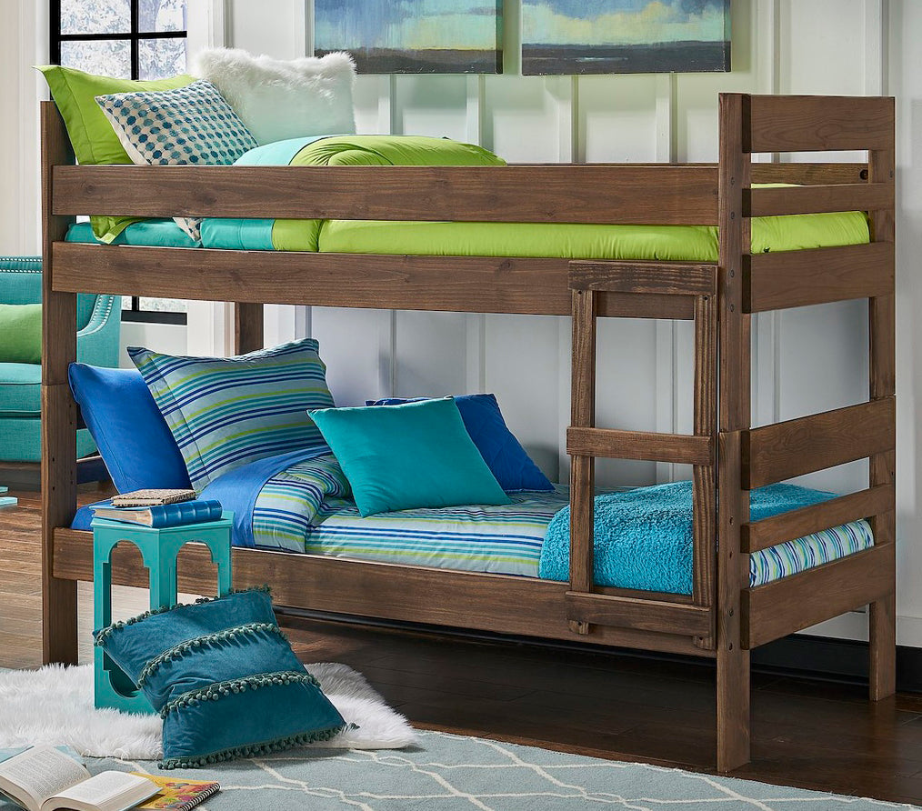 Twin Over Twin Chestnut Bunkbed