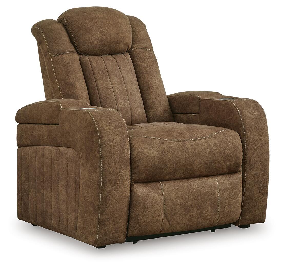 Wolfridge PWR Recliner/ADJ Headrest Faux Leather