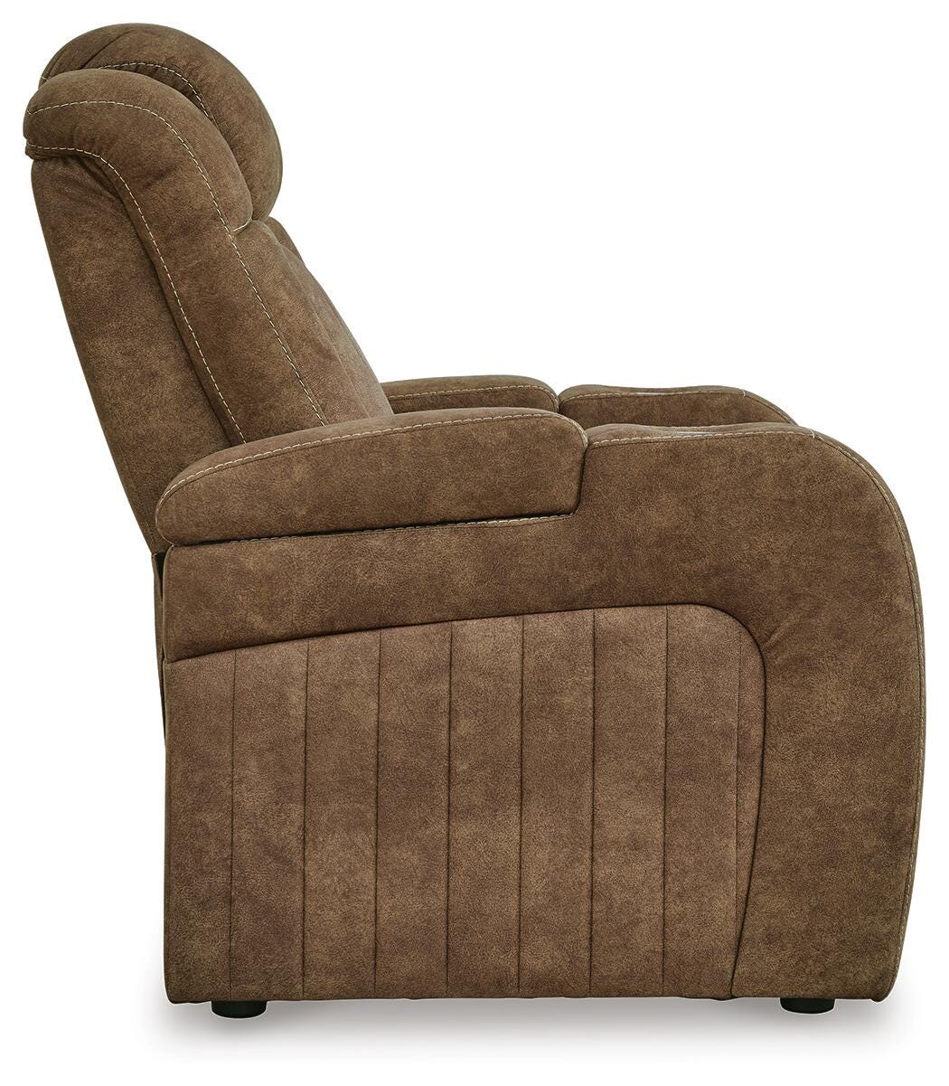 Wolfridge PWR Recliner/ADJ Headrest Faux Leather
