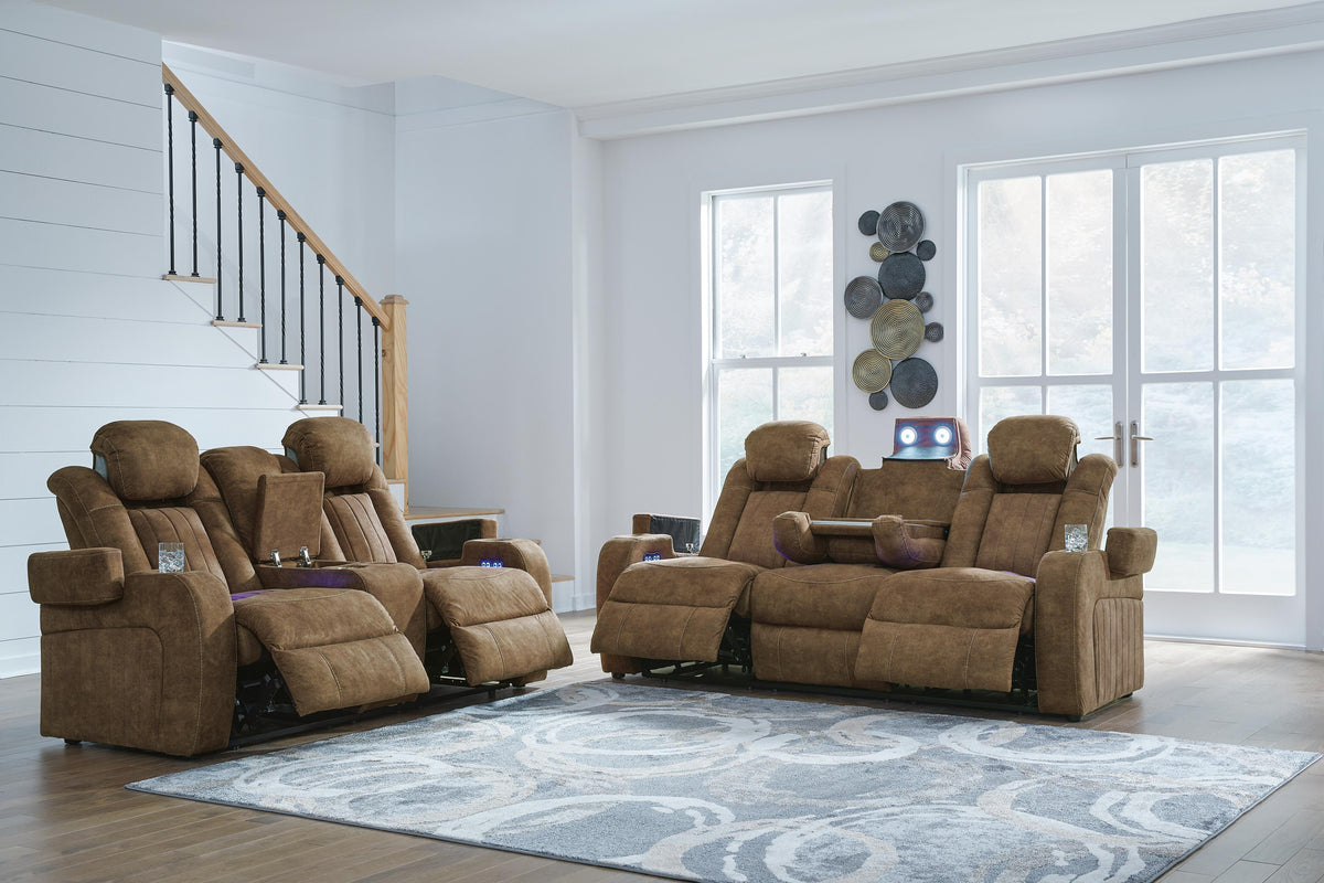 Wolfridge Power Reclining Sofa, Loveseat and Recliner