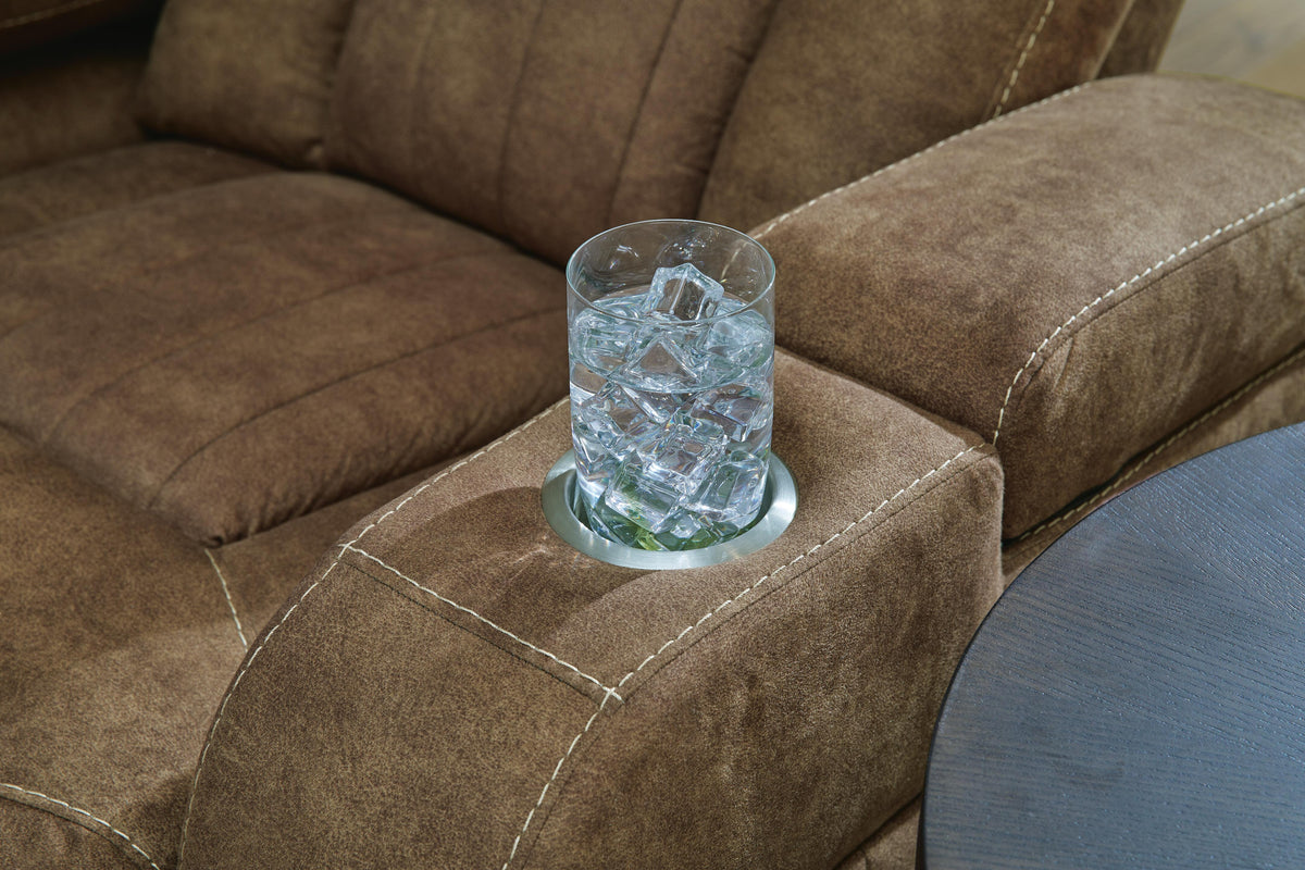 Wolfridge PWR REC Sofa with ADJ Headrest Faux Leather