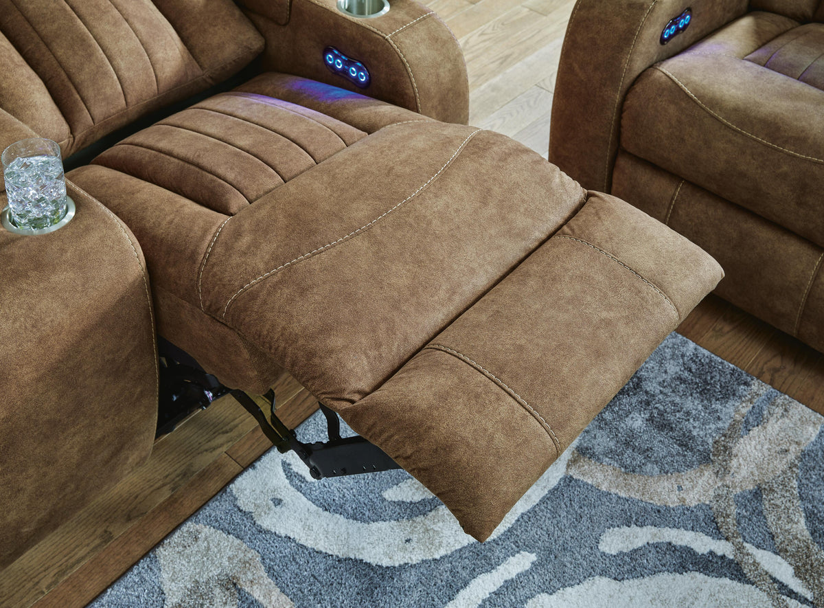 Wolfridge PWR Recliner/ADJ Headrest Faux Leather