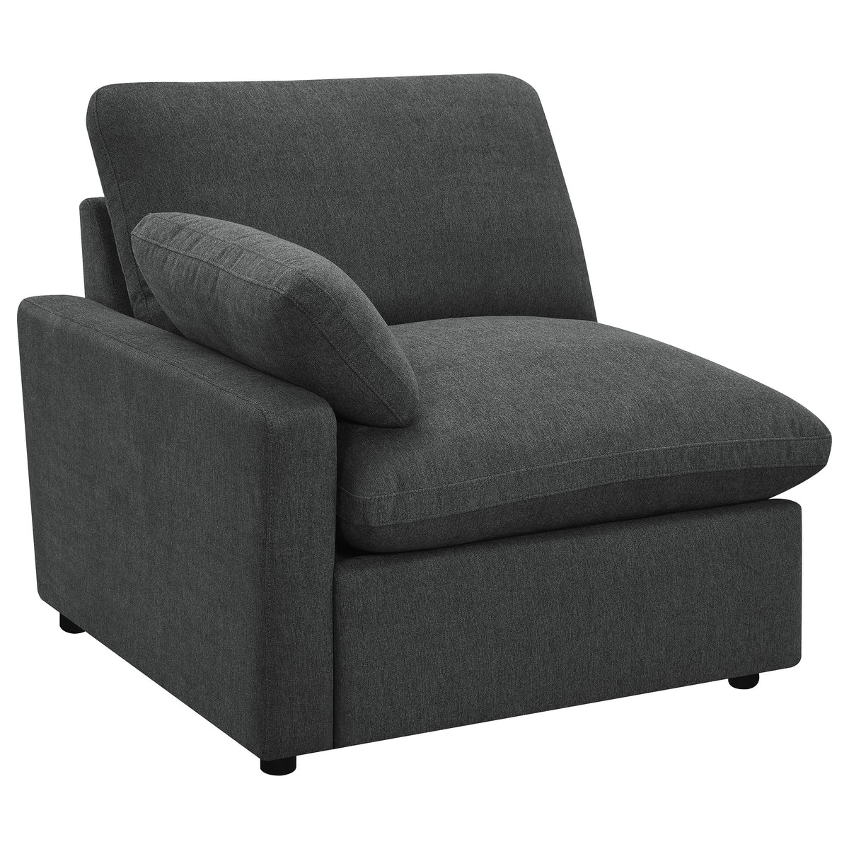 Collins Modular Power Recliner - Dark Grey, Left Arm Facing