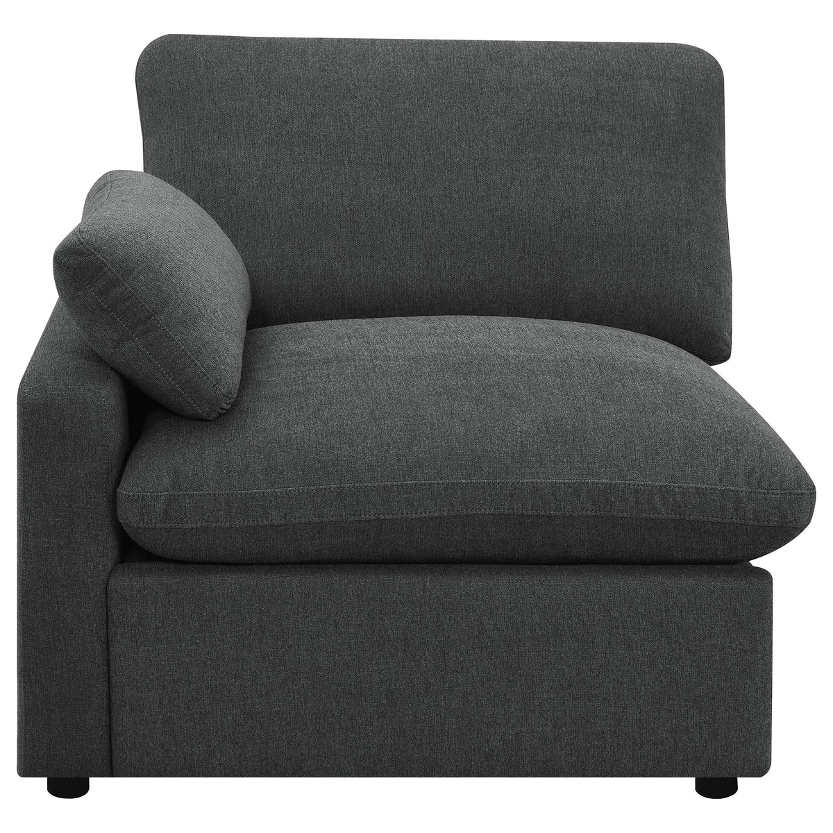 Collins Modular Power Recliner - Dark Grey, Left Arm Facing