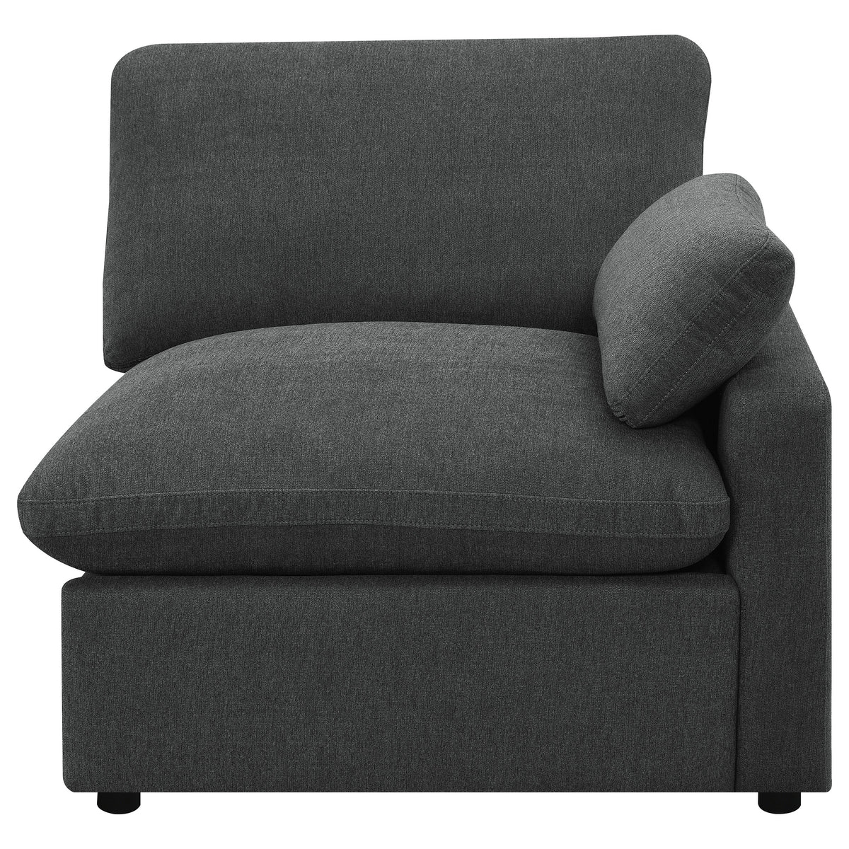 Collins Modular Power Recliner - Dark Grey, Right Arm Facing