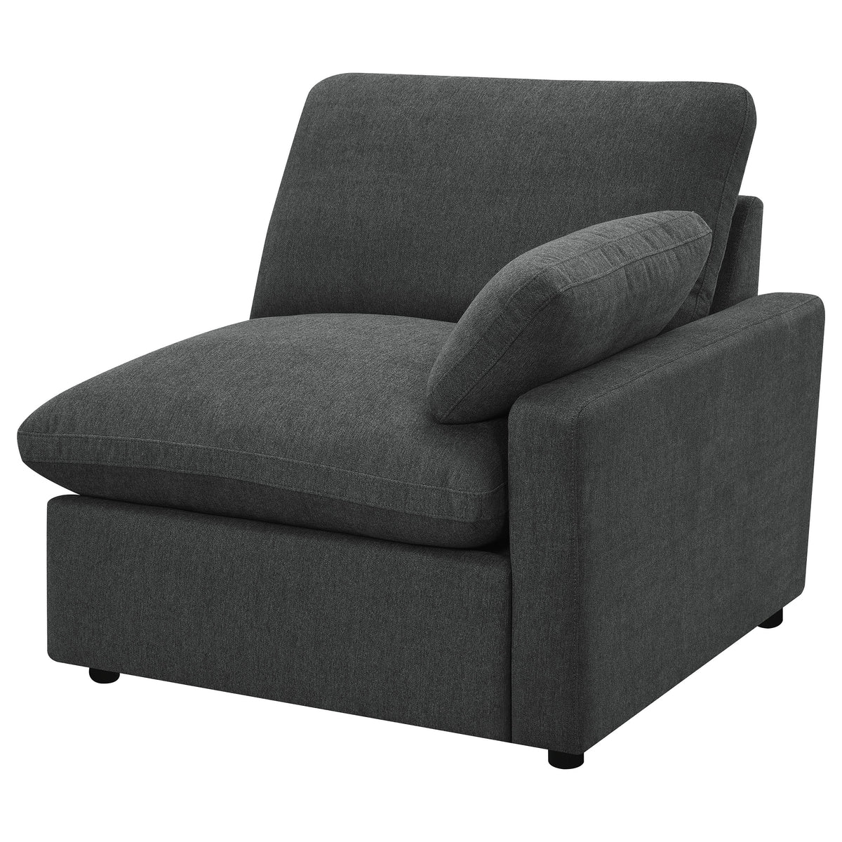Collins Modular Power Recliner - Dark Grey, Right Arm Facing