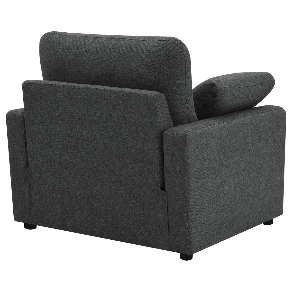 Collins Upholstered Power Recliner Chair - Dark Grey