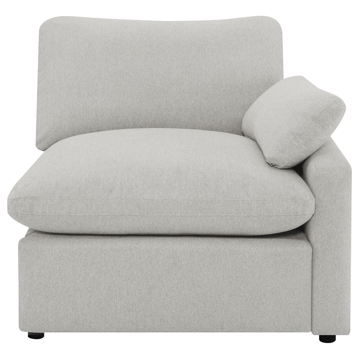 Collins Modular Power Recliner - Grey, Right Arm Facing