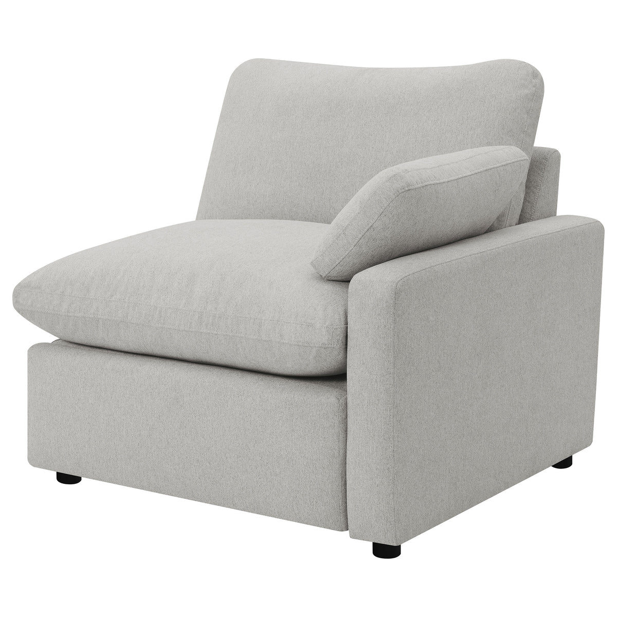 Collins Modular Power Recliner - Grey, Right Arm Facing