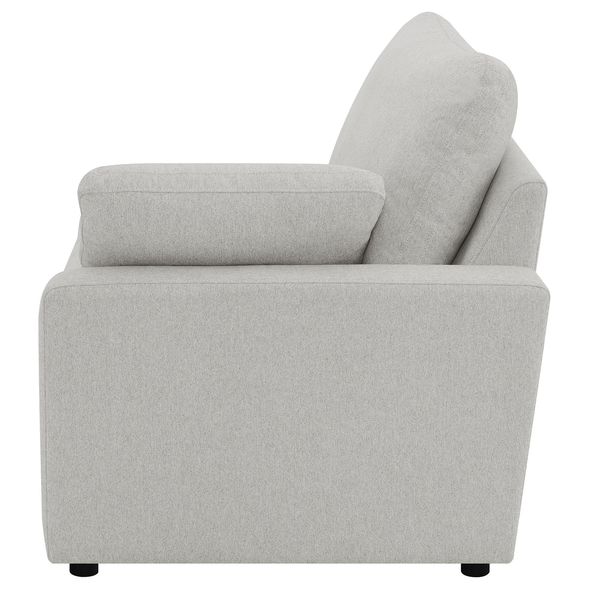 Collins Modular Power Recliner - Grey, Right Arm Facing