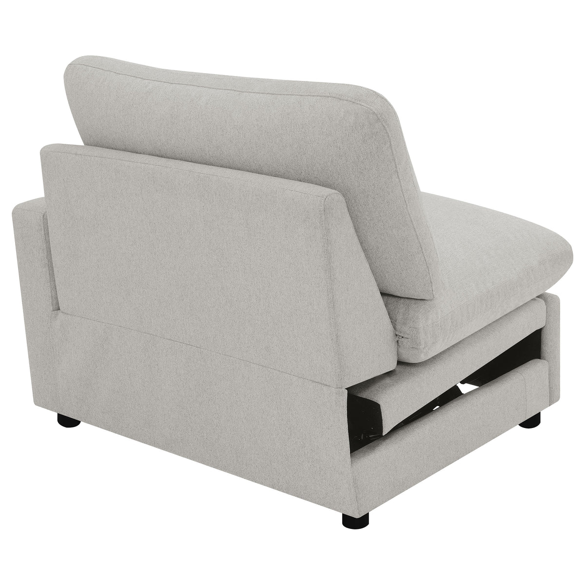 Collins Modular Power Recliner - Grey, Right Arm Facing